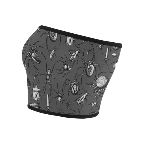 beetles spiders creepy crawlers bugs Bandeau Top