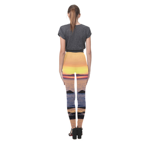 Summer's Glow Cassandra Women's Leggings (Model L01)