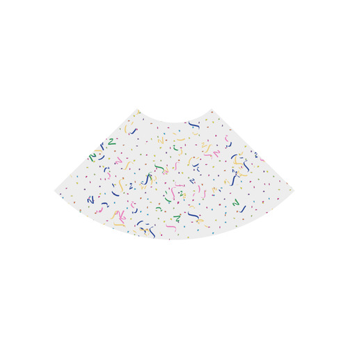 Confetti and  Party Streamers Atalanta Casual Sundress(Model D04)