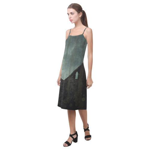 Celtic Ruins / Halloween Alcestis Slip Dress (Model D05)