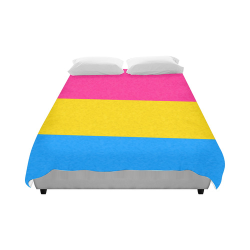 Pansexual Pride Flag Duvet Cover 86"x70" ( All-over-print)