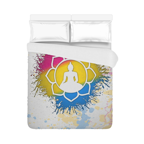 Pansexual Pride Lotus Duvet Cover 86"x70" ( All-over-print)
