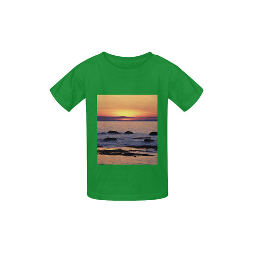Summer's Glow Kid's  Classic T-shirt (Model T22)