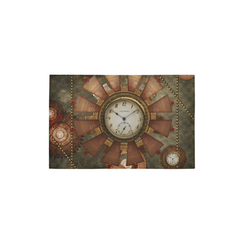 Steampunk, wonderful clocks in noble design Area Rug 2'7"x 1'8‘’