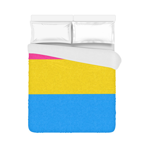 Pansexual Pride Flag Duvet Cover 86"x70" ( All-over-print)