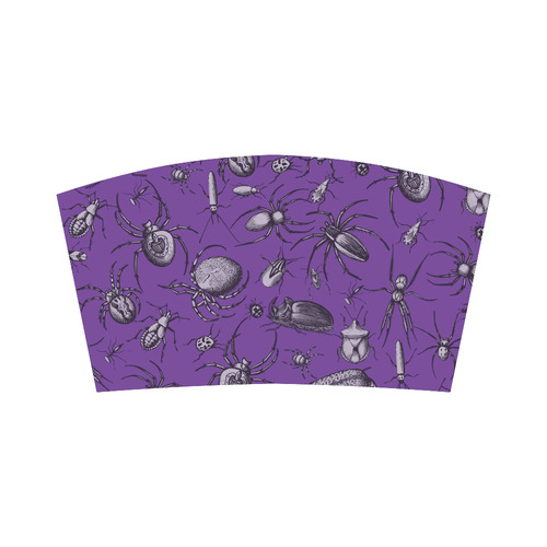 spiders creepy crawlers bugs purple halloween Bandeau Top