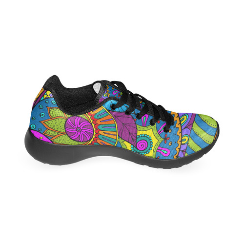 Pop Art PAISLEY Ornaments Pattern multicolored Men’s Running Shoes (Model 020)