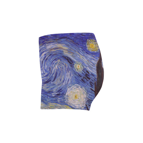Vincent Van Gogh Starry Night Briseis Skinny Shorts (Model L04)