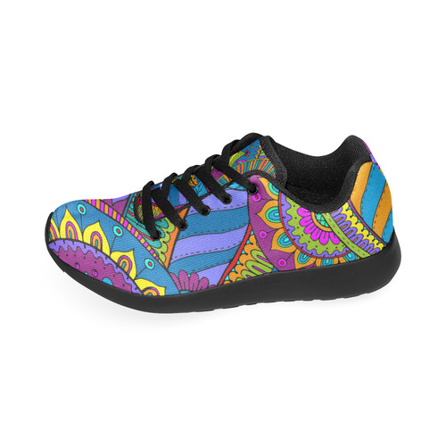 Pop Art PAISLEY Ornaments Pattern multicolored Men’s Running Shoes (Model 020)