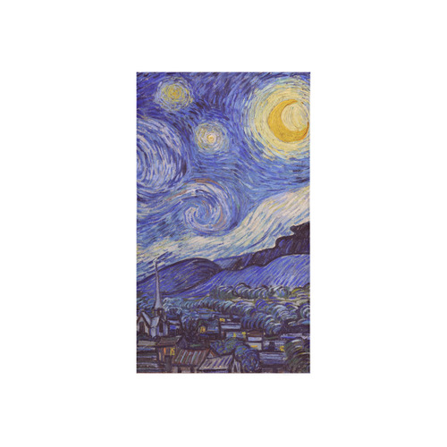 Vincent Van Gogh Starry Night Custom Towel 16"x28"