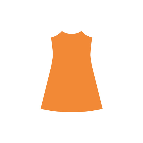 Orange Popsicle Alcestis Slip Dress (Model D05)