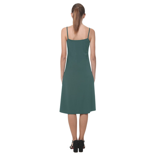 June Bug Green Alcestis Slip Dress (Model D05)