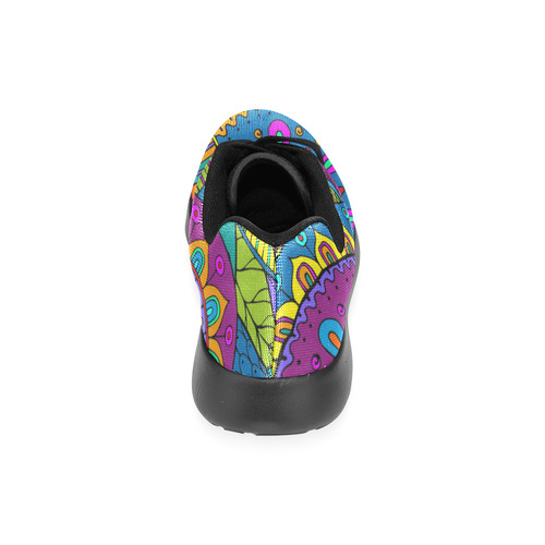 Pop Art PAISLEY Ornaments Pattern multicolored Women’s Running Shoes (Model 020)