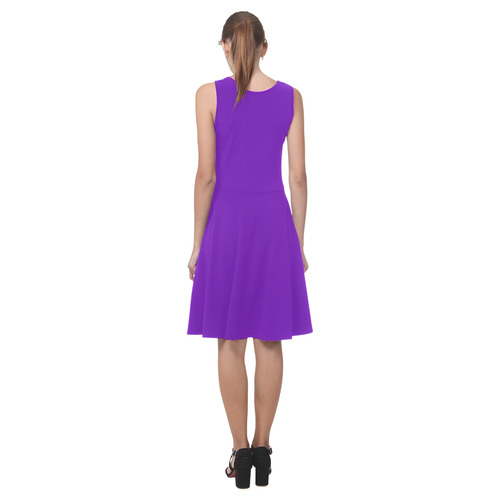 Purple Atalanta Casual Sundress(Model D04)