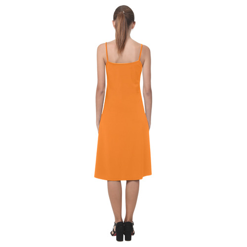 Orange Popsicle Alcestis Slip Dress (Model D05)