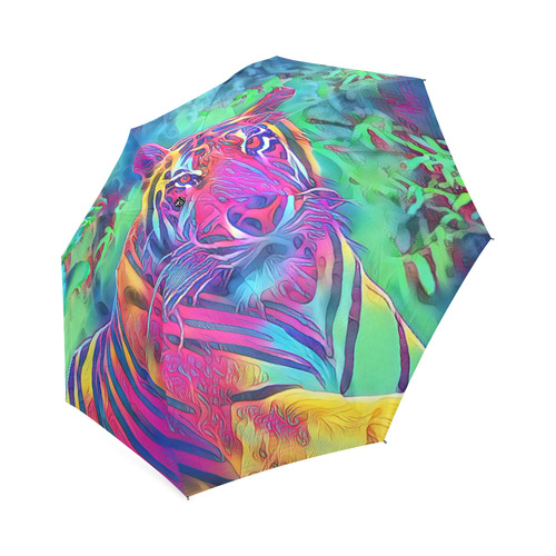 Animal ArtStudio Tiger 1016b Foldable Umbrella (Model U01)