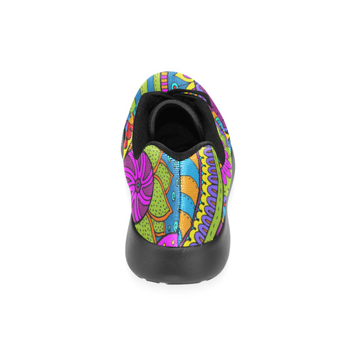 Pop Art PAISLEY Ornaments Pattern multicolored Men’s Running Shoes (Model 020)