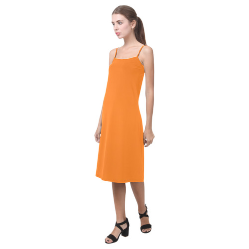 Orange Popsicle Alcestis Slip Dress (Model D05)