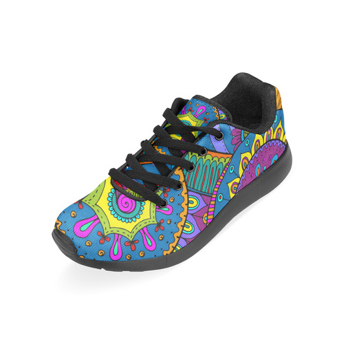 Pop Art PAISLEY Ornaments Pattern multicolored Women’s Running Shoes (Model 020)