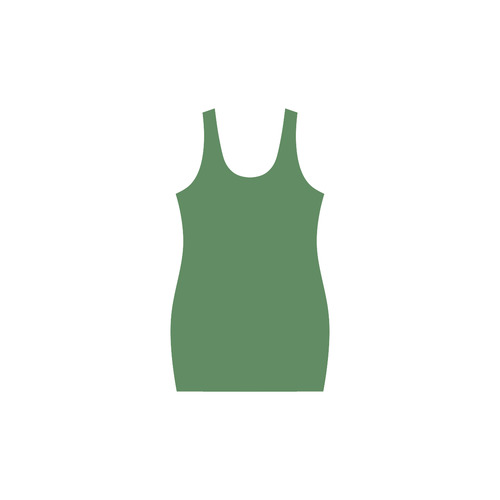 Mint Green Medea Vest Dress (Model D06)