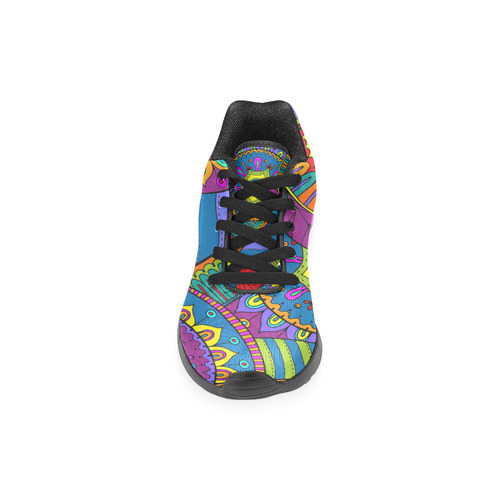 Pop Art PAISLEY Ornaments Pattern multicolored Men’s Running Shoes (Model 020)