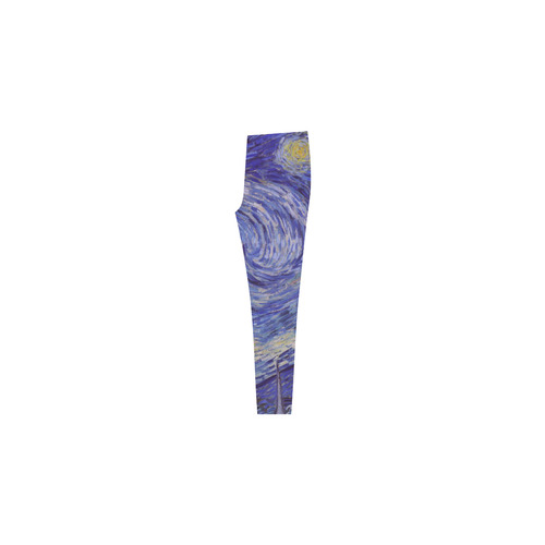 Vincent Van Gogh Starry Night Cassandra Women's Leggings (Model L01)