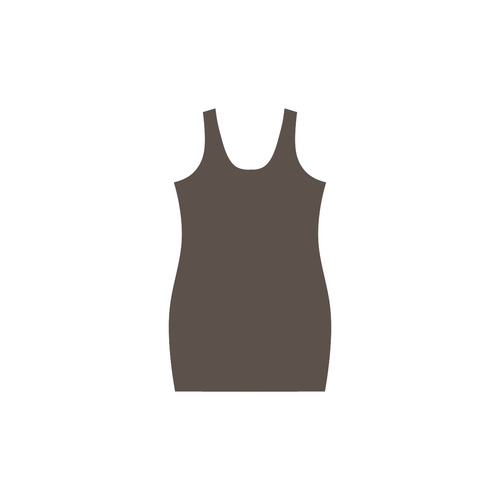 Brown Medea Vest Dress (Model D06)
