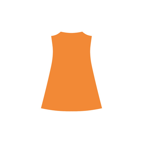 Orange Popsicle Alcestis Slip Dress (Model D05)