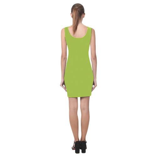 Lime Medea Vest Dress (Model D06)