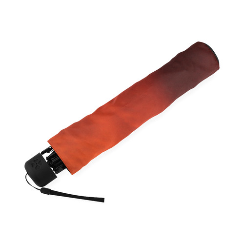 Cat and Red Sky Foldable Umbrella (Model U01)