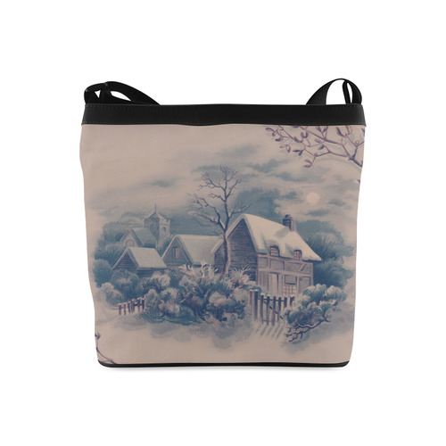 winter scene C Crossbody Bags (Model 1613)