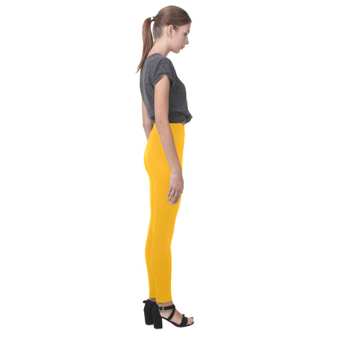 Gold Fusion Cassandra Women's Leggings (Model L01)