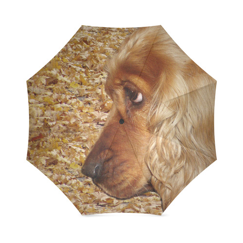 Dog Cocker Spaniel Foldable Umbrella (Model U01)