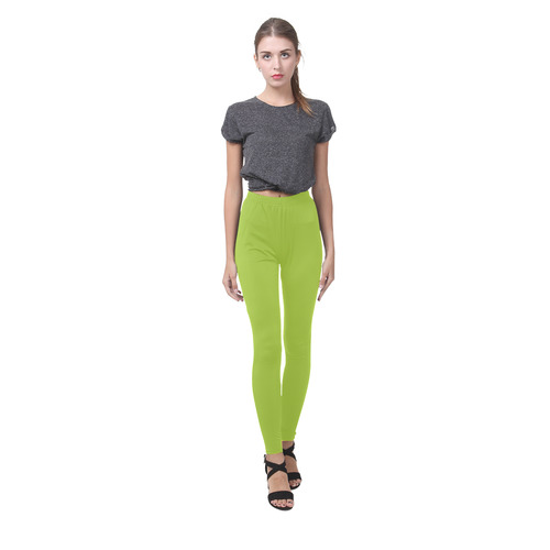 Lime Cassandra Women's Leggings (Model L01)