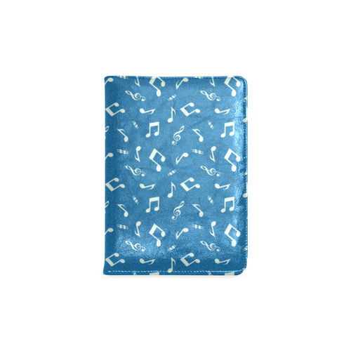 cute music pattern B Custom NoteBook A5