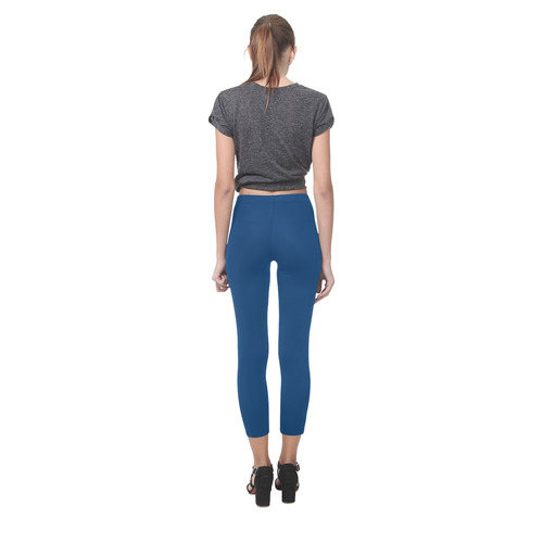 Midnight Blue Capri Legging (Model L02)