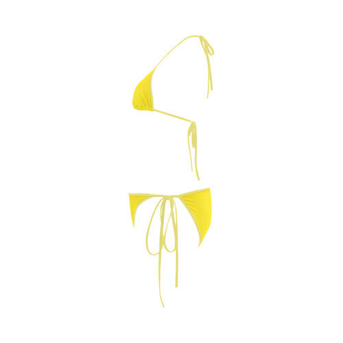 Blazing Yellow Custom Bikini Swimsuit