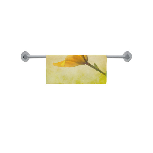 Lemon lily Square Towel 13“x13”