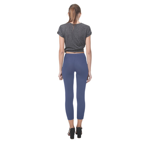 Twilight Blue Capri Legging (Model L02)