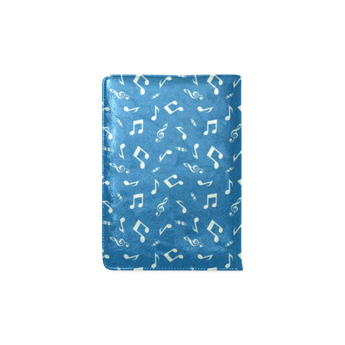 cute music pattern B Custom NoteBook A5