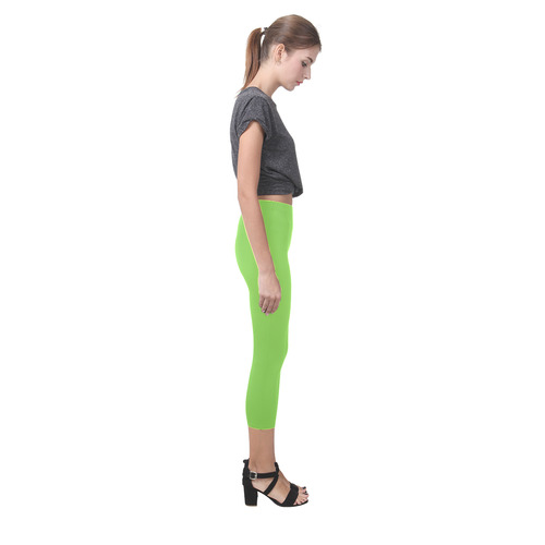 Jasmine Green Capri Legging (Model L02)