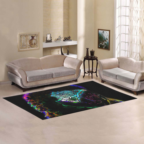 parrot_2015_0504 Area Rug 7'x3'3''
