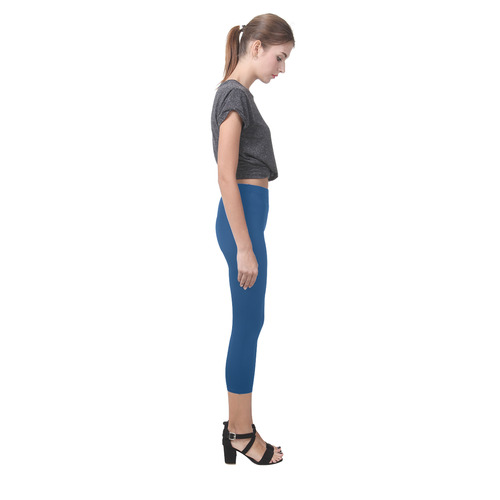 Midnight Blue Capri Legging (Model L02)