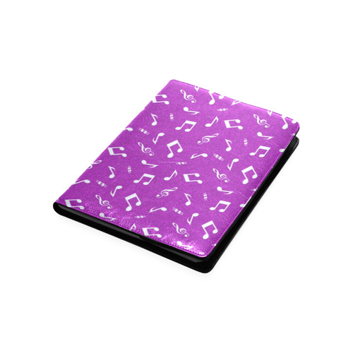 cute music pattern F Custom NoteBook B5