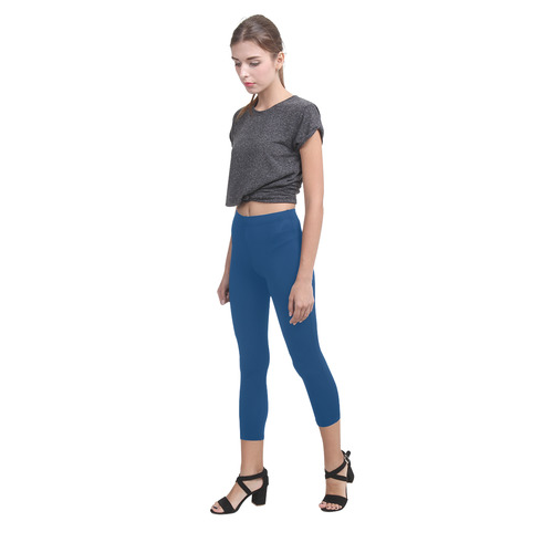 Midnight Blue Capri Legging (Model L02)