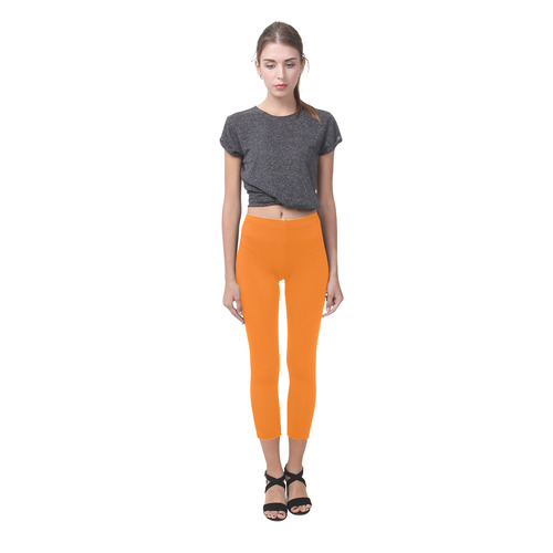 Orange Popsicle Capri Legging (Model L02)