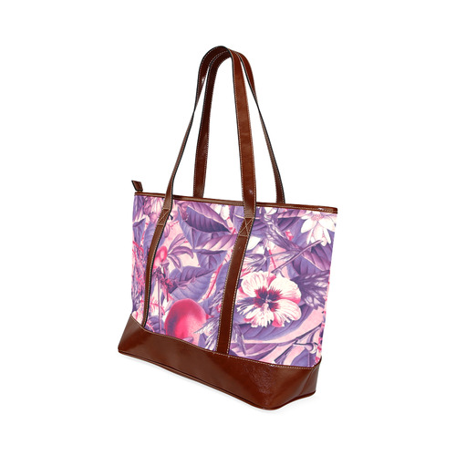 flowers 7 Tote Handbag (Model 1642)