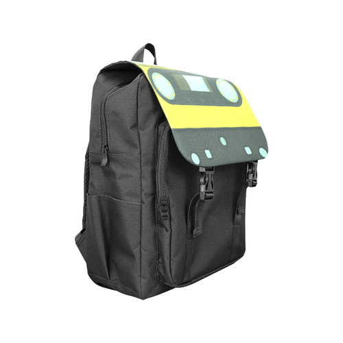 Cassette Tape Casual Shoulders Backpack (Model 1623)