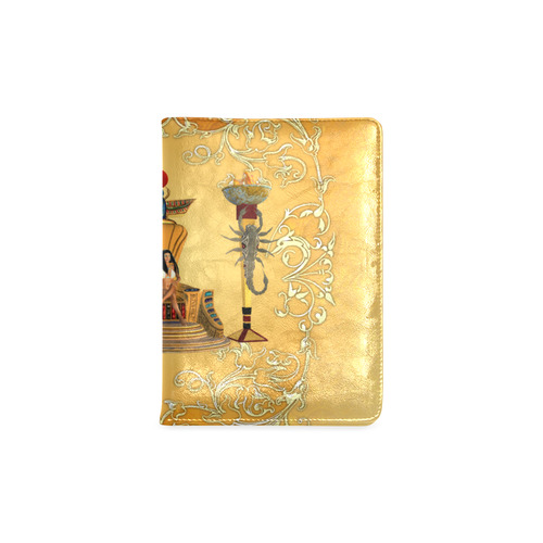 Beautidul egyptian women on a throne Custom NoteBook A5