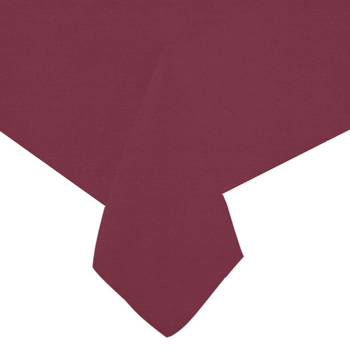 Garnet Cotton Linen Tablecloth 60"x120"